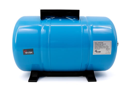 SPTB 038H - Horizontální membránová nádoba 38 litrů, 10 BAR, 90°C, G1"